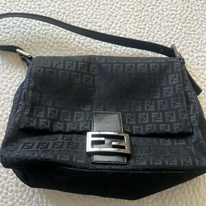 Authentic Vintage Fendi Mamma Baguette Handbag